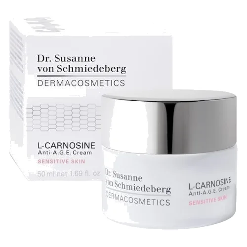 Dr. Susanne von Schmiedeberg L-Carnosine Anti-A.G.E. Cream Kremy przeciwzmarszczkowe 50 ml