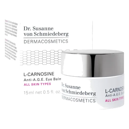 Dr. Susanne von Schmiedeberg L-Carnosine Anti-A.G.E. Eye Balm Intense Kremy pod oczy 15 ml