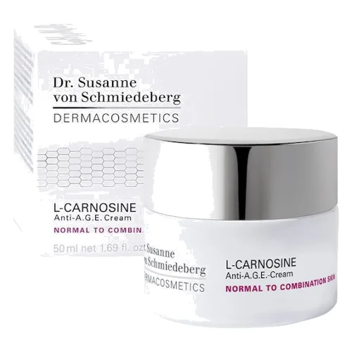 Dr. Susanne von Schmiedeberg L-Carnosine Anti-A.G.E. Normal to Combination Kremy do twarzy 50 ml