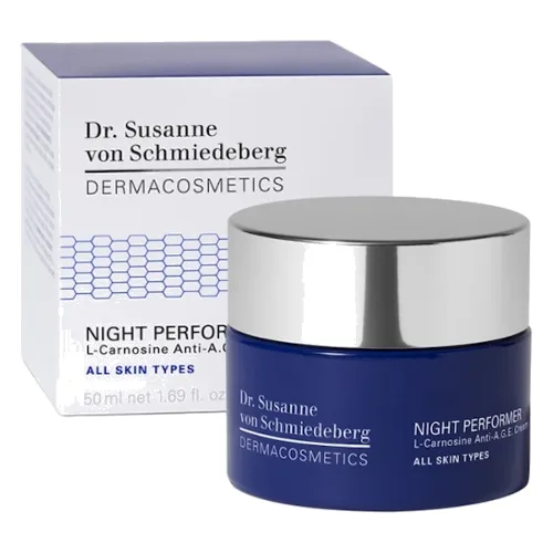 Dr. Susanne von Schmiedeberg NIGHT PERFORMER Night Performer Anti-A.G.E. Kremy przeciwzmarszczkowe 50 ml