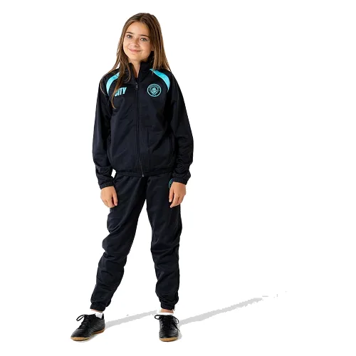 Dres treningowy Manchester City dla dzieci - Czarny