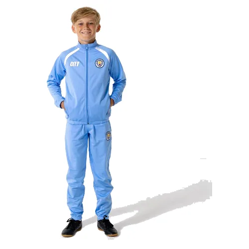 Dres treningowy Manchester City dla dzieci - Niebieski
