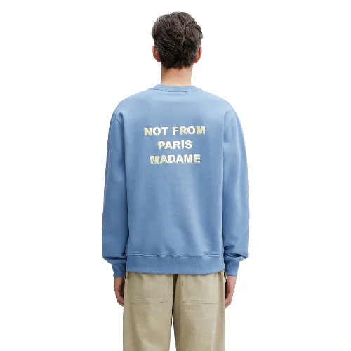 Drôle de Monsieur bluza męska bawełniana Le Sweatshirt Slogan