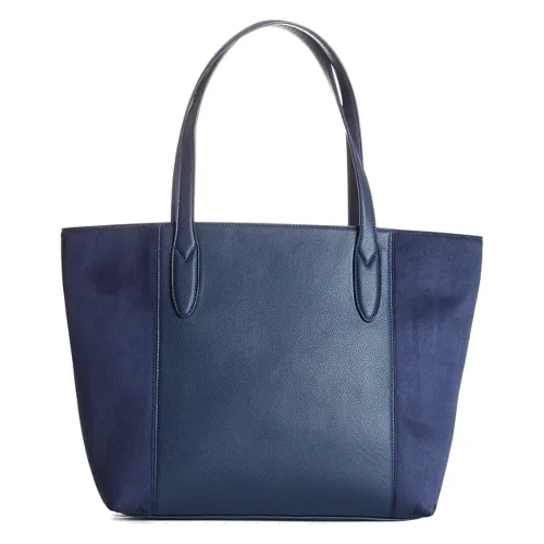 Duża torba shopper z różnych materiałów