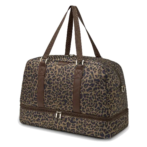 Duża Torba weekendowa Philadelphia Collection - print panterka