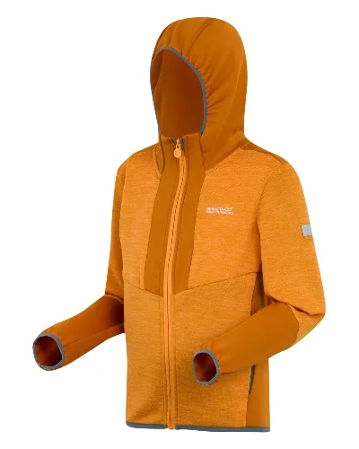 Dziecięca bluza z kapturem z pełnym zamkiem błyskawicznym Regatta Dissolver X