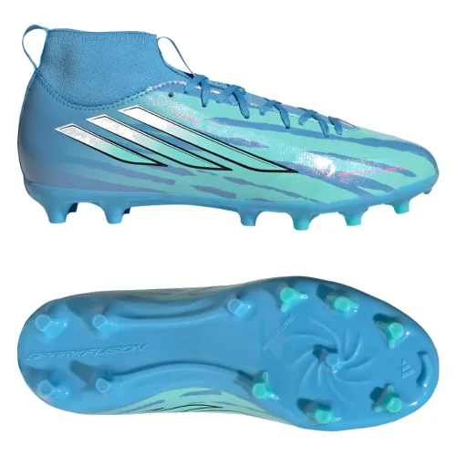 Dziecięce buty piłkarskie do kostki na twardą nawierzchnię i sztuczną trawę F50 Sparkfusion League Trinity Rodman