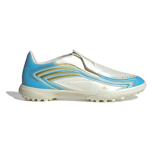 Dziecięce buty piłkarskie F50 Messi League Turf (TF) bez sznurowadeł