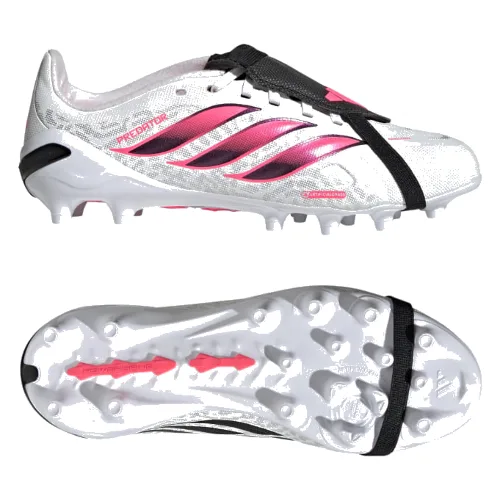 Dziecięce buty piłkarskie z wywijanym językiem na sztuczną nawierzchnię Predator League