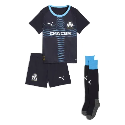 Dziecięcy strój wyjazdowy Olympique Marsylia 25/26 PUMA