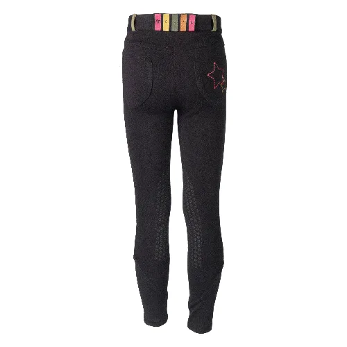 Dziewczęce spodnie jeździeckie ze średnim stanem Red Horse Ola FW22