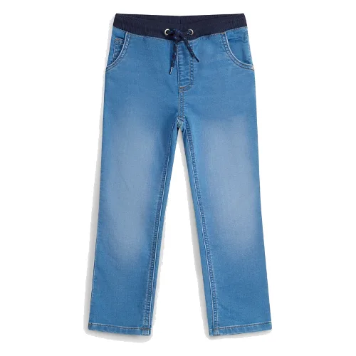 Dżinsy dresowe z gumką w talii, regular fit, straight