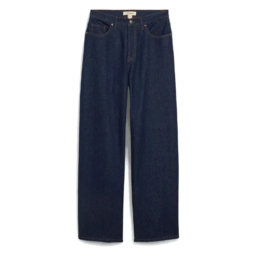 Dżinsy z szerokimi nogawkami, high waist