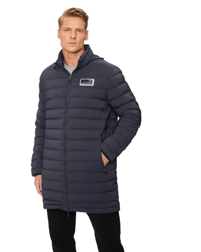 EA7 Emporio Armani Kurtka puchowa 6DPK12 PNHAZ 1562 Granatowy Regular Fit
