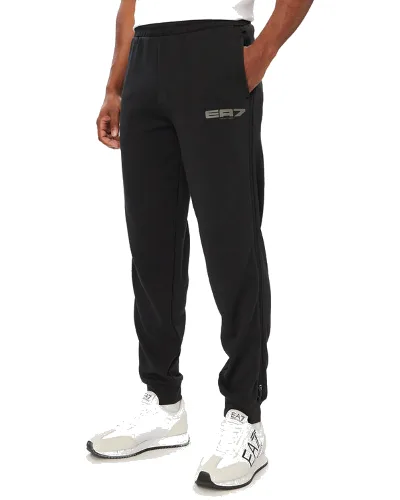 EA7 Emporio Armani Spodnie dresowe 7M002140 AF12660 U8134 Czarny Regular Fit