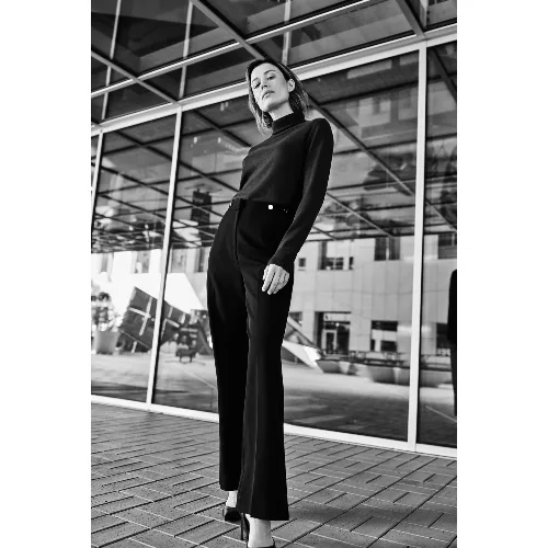 Eleganckie spodnie czarne