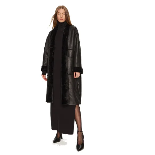 Eleh Kożuch E00250 Czarny Regular Fit