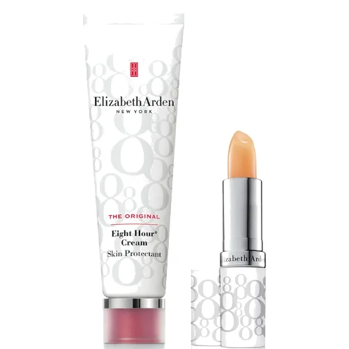 Elizabeth Arden Eight Hour Cream Skin Protectant & Lip Stick SPF 15 Set