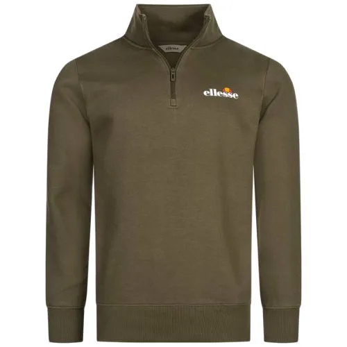 ellesse Benevento Mężczyźni 1/4-Zamek błyskawiczny Bluza SOP23856-Khaki