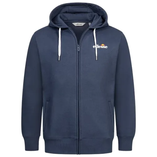 ellesse Klemerio Full Zip Mężczyźni Rozpinana bluza z kapturem SOP23857-Granatowy
