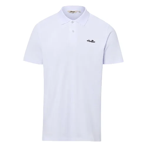 ellesse koszulka polo - Senago Mężczyźni Bawełna biały
