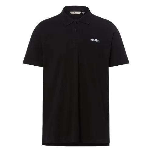ellesse koszulka polo - Senago Mężczyźni Bawełna czarny
