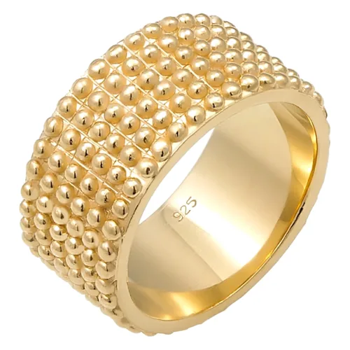 Elli Damska obrączka Dots Basic Trend Blogger srebro 925 Sterling Silver Pierścionki 1 ct Damski