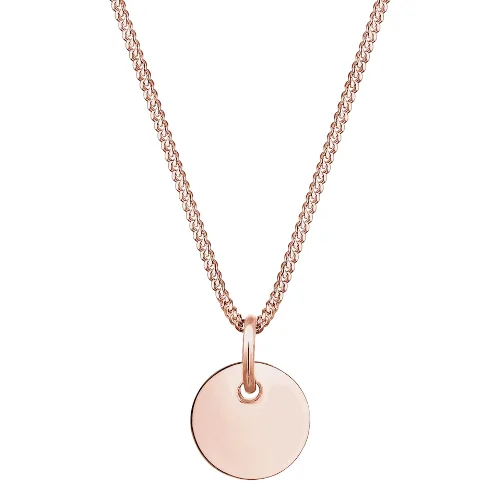 Elli Damska zawieszka Basic Geo Look ze srebra próby 925 Sterling Silver Naszyjniki 1 ct Damski