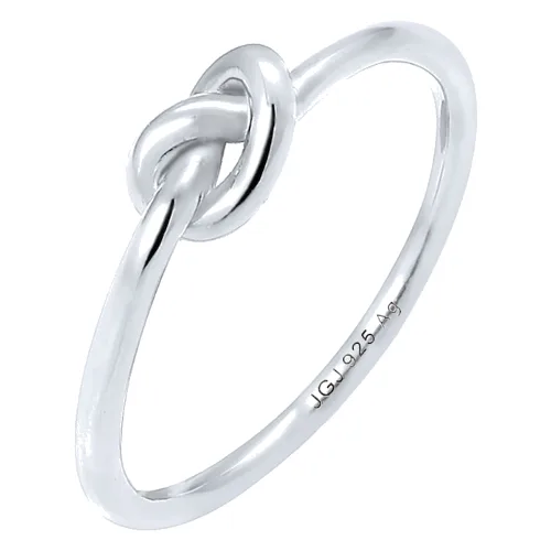 Elli Damski węzeł delikatny filigranowy w srebrze 925 Sterling Silver Pierścionki 1 ct