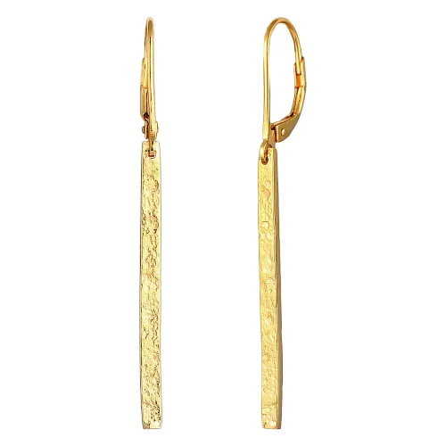 Elli Damski wieszak Rod Geo Antique Vintage Look in 925 Sterling Silver Kolczyki 1 ct