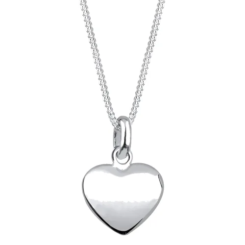 Elli Damski wisiorek serce filigranowy, srebro 925 Sterling Silver Naszyjniki 1 ct