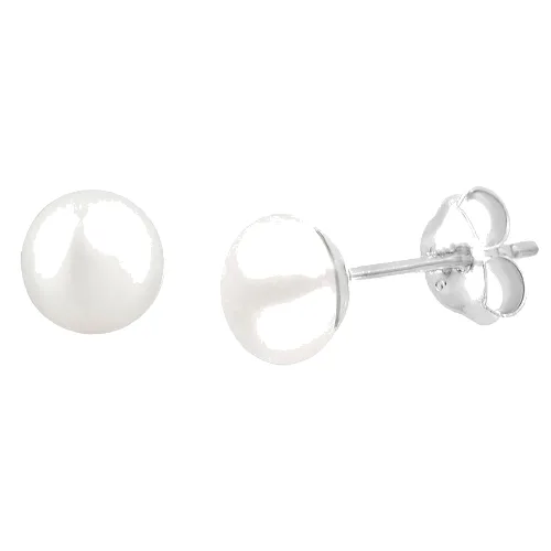 Elli Damskie słodkowodne hodowlane perełki podstawowe filigranowe srebro 925 Sterling Silver Kolczyki 1 ct