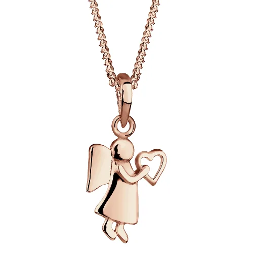 Elli Talizman damski Anielskie Serce, srebro 925 Sterling Silver Naszyjniki 1 ct Damski