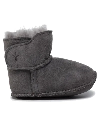 EMU Australia Śniegowce Baby Bootie B10310 Szary