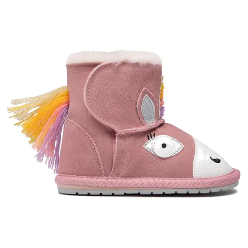 EMU Australia Śniegowce Magical Unicorn Walker B12409 Różowy