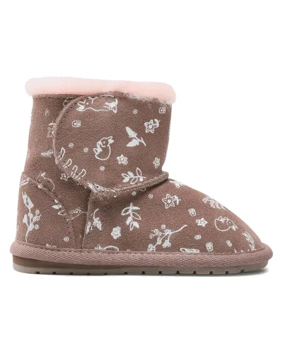 EMU Australia Śniegowce Woodland Toddle B12765 Brązowy