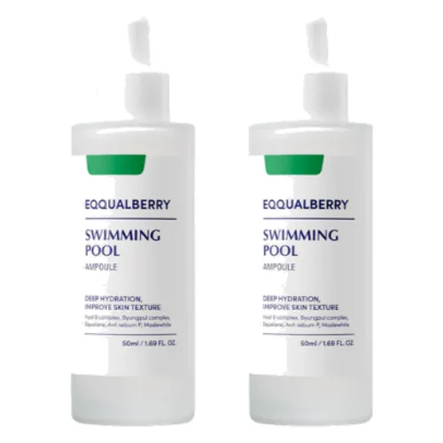 EQQUALBERRY - Swimming Pool Ampoule - 50ml Duo Set