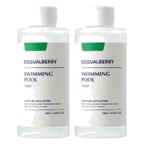 EQQUALBERRY - Swimming Pool Daily Facial Toner - 155ml (2szt.) Set