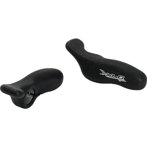 Ergonomicznie zaprojektowane aluminiowe końcówki o długości 125 mm XLC be-a08