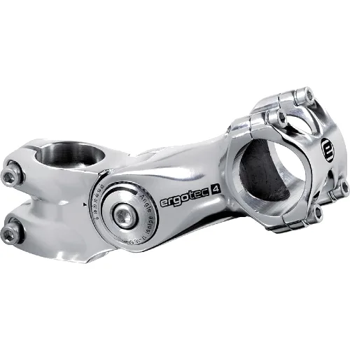 Ergotec STEM Octopus2 31,8 mm, długość 75 mm, czarny piaskowany