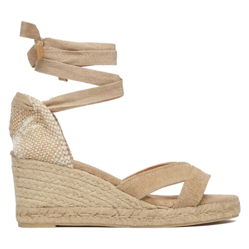 Espadryle Castañer Cecilia C/6/292 25632 Beżowy