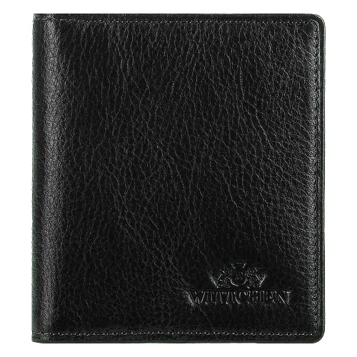 Etui na karty skórzane klasyczne czarne
