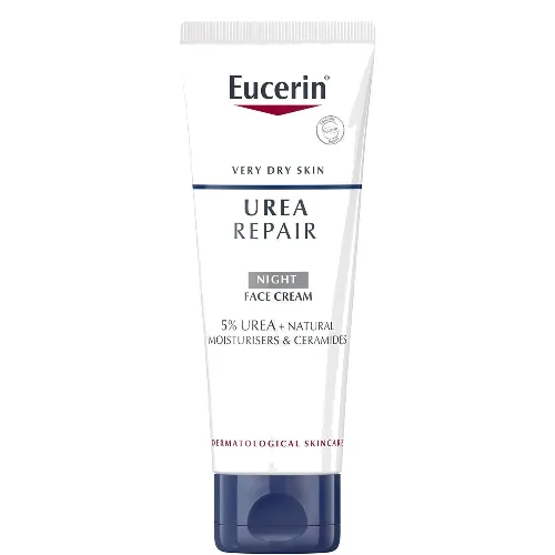 Eucerin UreaRepair Rich Replenishing Face Cream with 5% Urea odbudowujący krem do twarzy z mocznikiem 50 ml