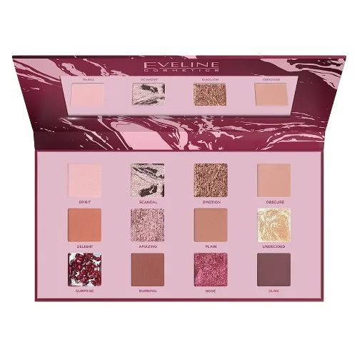 Eveline Cosmetics Shocking Nudes Paleta 12 cieni do powiek Cienie do powiek 12 g
