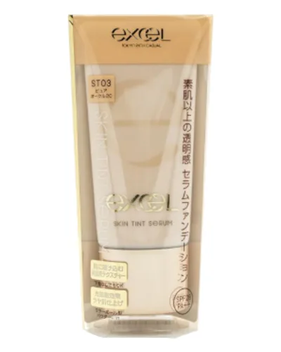 EXCEL - Skin Tint Serum SPF28 PA++ - 35g - ST03 Pure Ochre 20