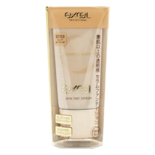 EXCEL - Skin Tint Serum SPF28 PA++ - 35g - ST03 Pure Ochre 20