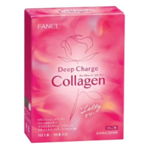 Fancl - Deep Charge Collagen Stick Jelly Approximately 10 Day Supply - 10szt.