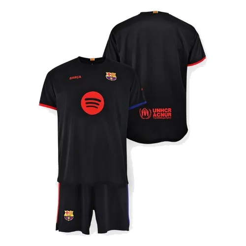FC Barcelona 2024-25 Premium Drugi dziecięcy zestaw koszulek kibica - 8 lat