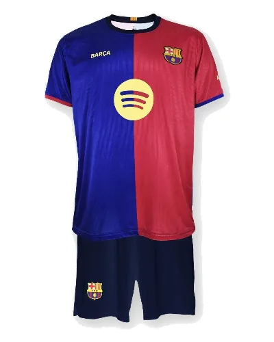 FC Barcelona komplet koszulka spodenki junior Home FCB 2024/25 Lewandowski