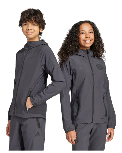 FC Bayern Tiro 25 Competition Vis Tech Travel Jacket Kids